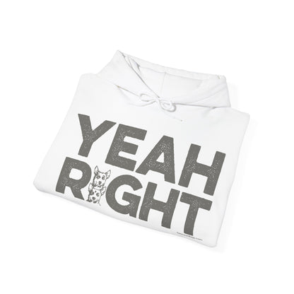 YEAH RIGHT, Heavy-Blend Hooded Sweatshirt