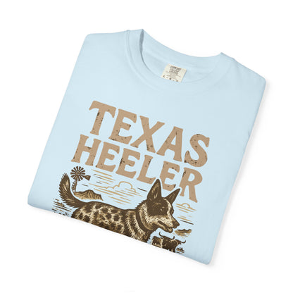 Texas Heeler Ranch Dog T-Shirt — Grit, Lightning & Loyalty
