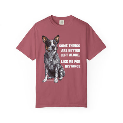 Unisex T-shirt - Some Things are Better Left Alone Design