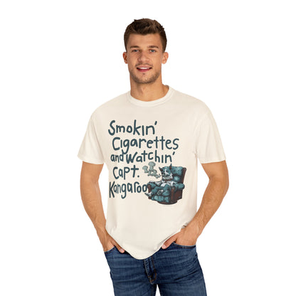 Retro T-Shirt 'Smokin' Cigarettes and Watchin' Captain Kangaroo'