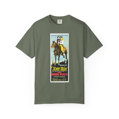 Tom Mix Unisex T-shirt, The Arizona Wildcat Design