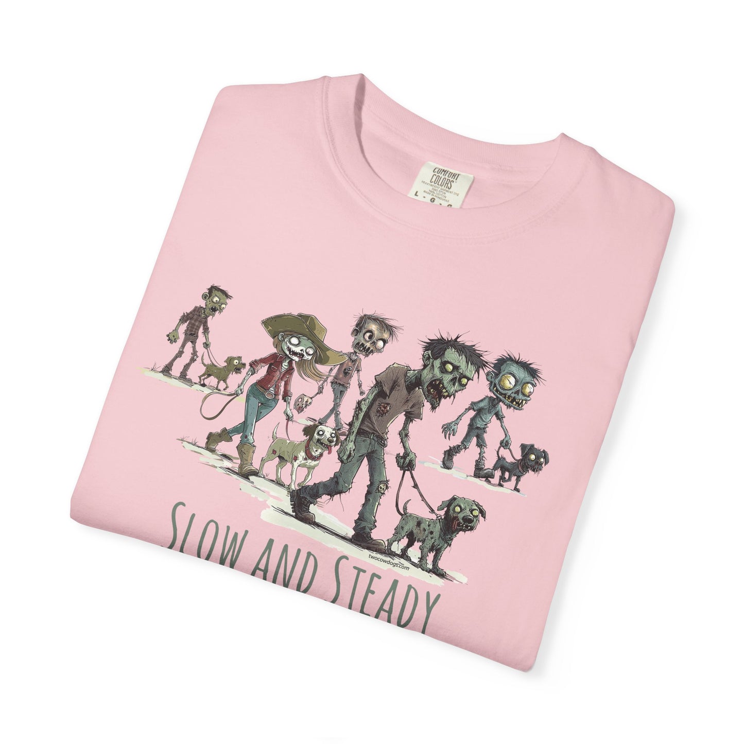 Slow and Steady Wins the Race – Zombie Cowdog Crew TShirt